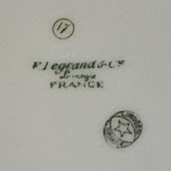 SALADIER ART DÉCO - PORCELAINE DE LIMOGES Ref : 00207