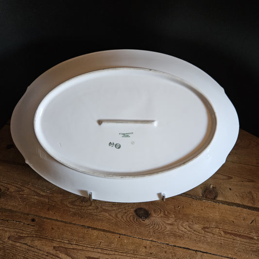 PLAT OBLONG 41.5 cm ART DÉCO - PORCELAINE DE LIMOGES Ref : 00211