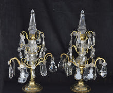 Charger l'image dans la galerie, PAIRE DE GIRANDOLES A PAMPILLES
