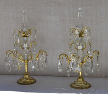 Charger l'image dans la galerie, PAIRE DE GIRANDOLES A PAMPILLES