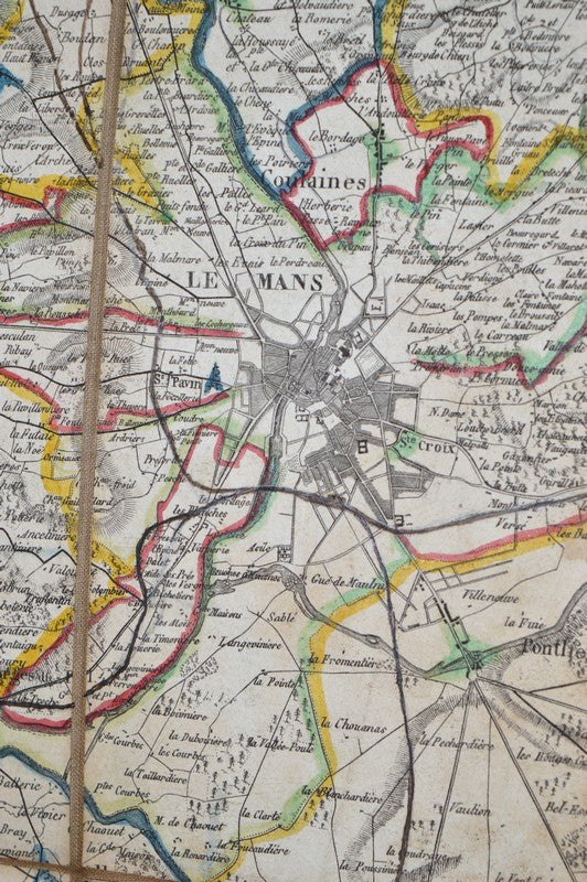 CARTE PAR DUPPERAY 1836