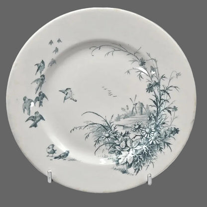 ASSIETTE GIEN "PAYSAGES" Ref : 00106