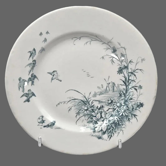 ASSIETTE GIEN "PAYSAGES" Ref : 00106