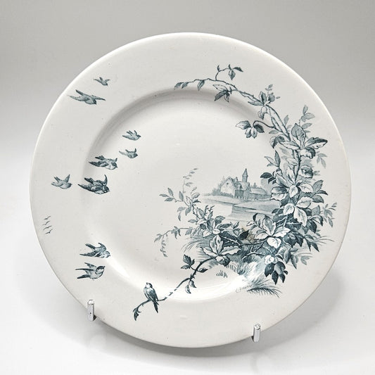 ASSIETTE GIEN "PAYSAGES" Ref : 00104