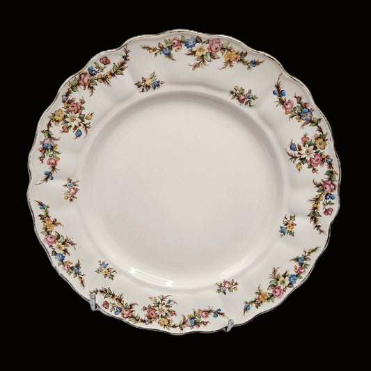 ASSIETTE PLATE MARLBOROUGH  ROYAL PETAL GRINDLEY ENGLAND Ref 00138