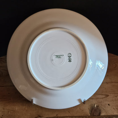 ASSIETTE CREUSE ART DÉCO - PORCELAINE DE LIMOGES Ref : 00201