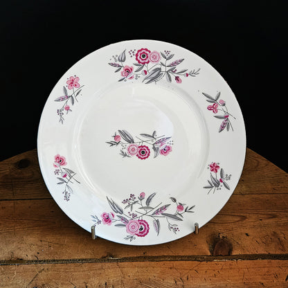 ASSIETTE PLATE ART DÉCO - PORCELAINE DE LIMOGES Ref : 00202