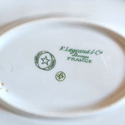 SAUCIÈRE ART DÉCO - PORCELAINE DE LIMOGES Ref : 00206
