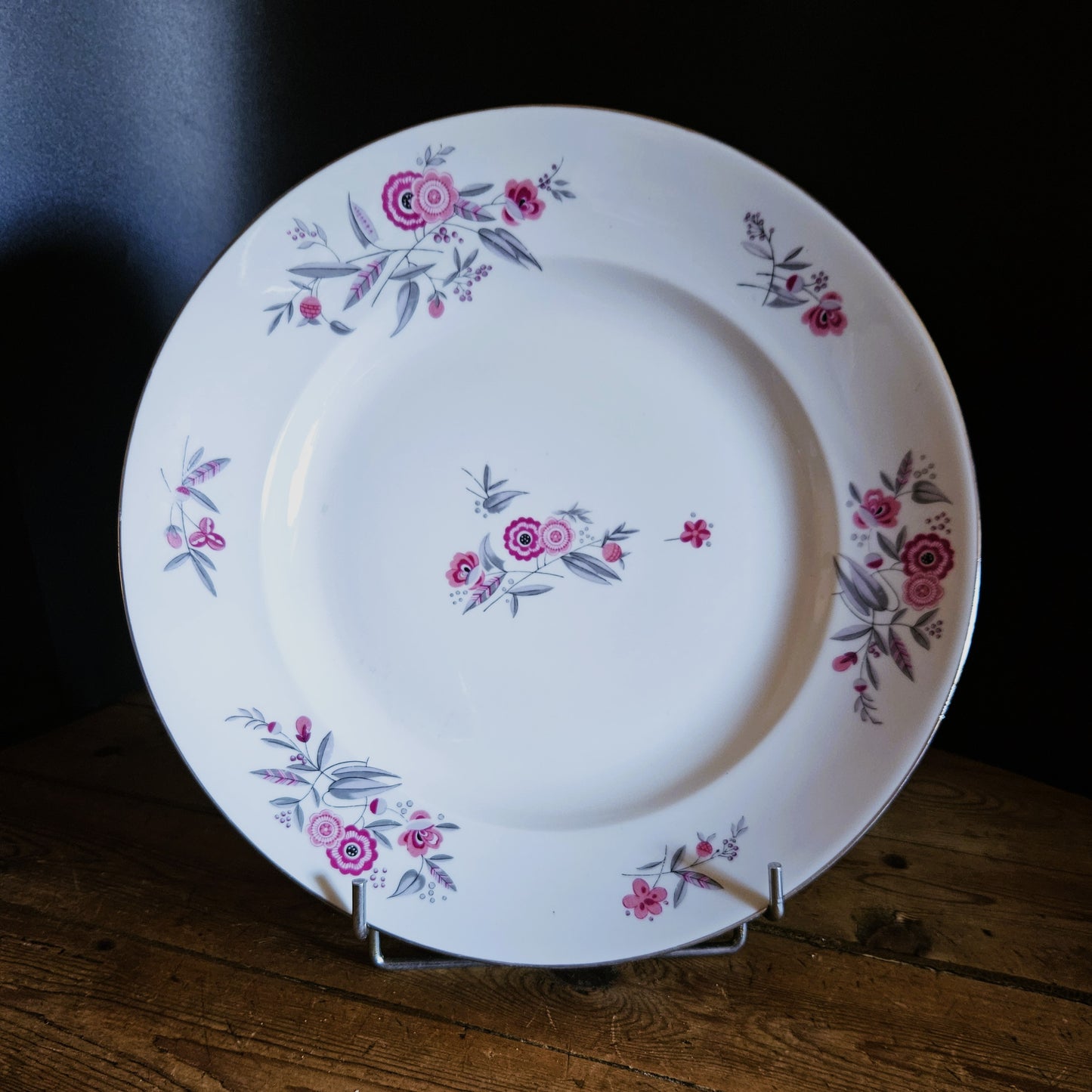 GRAND PLAT PLAT ART DÉCO - PORCELAINE DE LIMOGE Ref : 00208