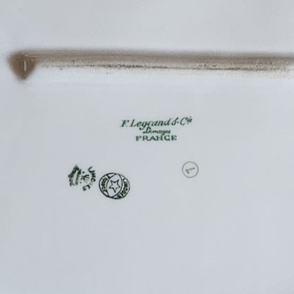 PLAT OBLONG 41.5 cm ART DÉCO - PORCELAINE DE LIMOGES Ref : 00211