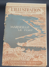 Charger l&#39;image dans la galerie, L&#39;ILLUSTRATION ECONOMIQUE ET FINANCIÈRE -MARSEILLE LE PORT - 1922 -
