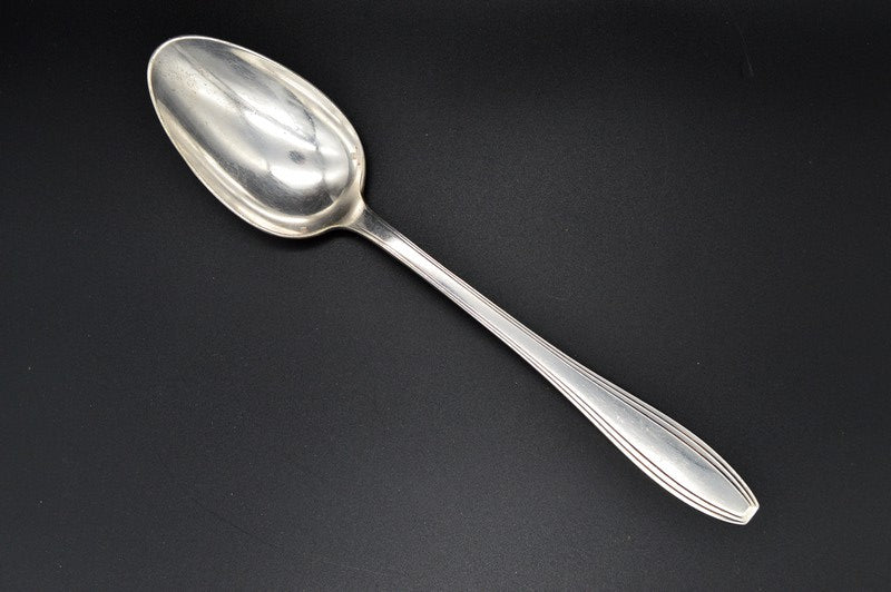 CUILLÈRE À RAGOÛT MÉTAL ARGENTÉ ALFENIDE   Ref 00131