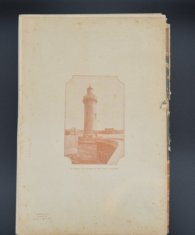 L'ILLUSTRATION ECONOMIQUE ET FINANCIÈRE -MARSEILLE LE PORT - 1922 -