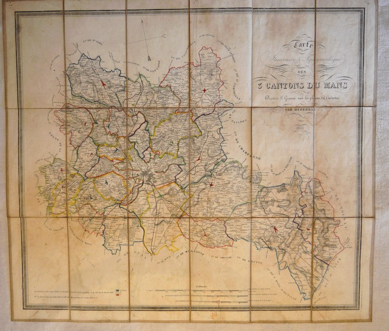 CARTE PAR DUPPERAY 1836